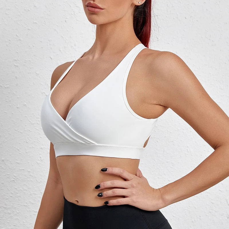 Women's tank top sports bra