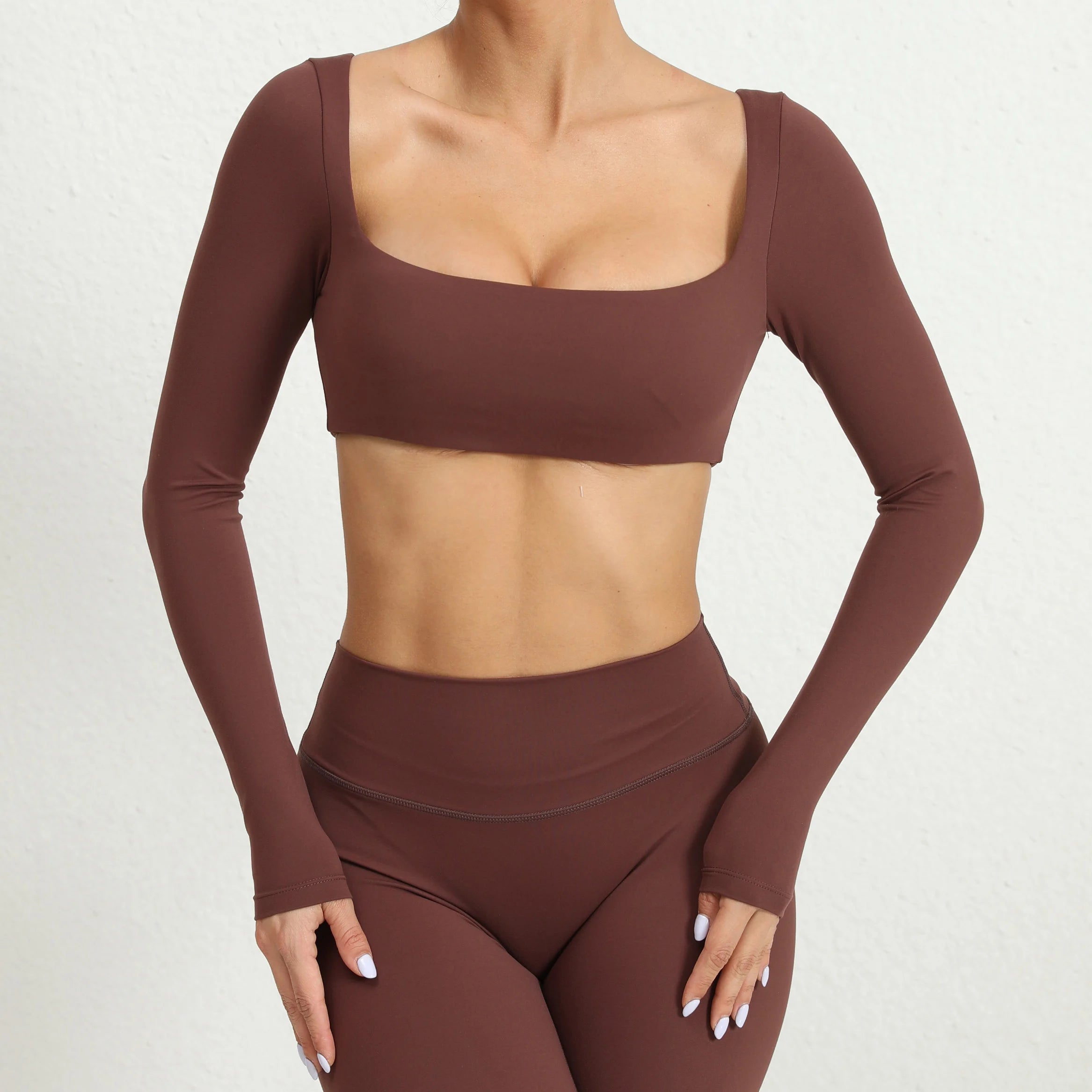 Crop Tops Yoga T-shirt