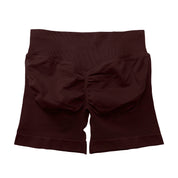 Women's low ribbed gym shorts