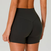 Women's high waisted gym shorts