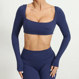 Crop Tops Yoga T-shirt