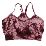 Women's Tie Dye Sports Fitness Bra