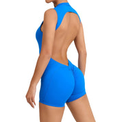 Women's Seamless Yoga Jumpsuit shorts