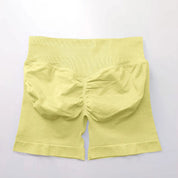 Women's low ribbed gym shorts
