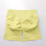 Women's low ribbed gym shorts