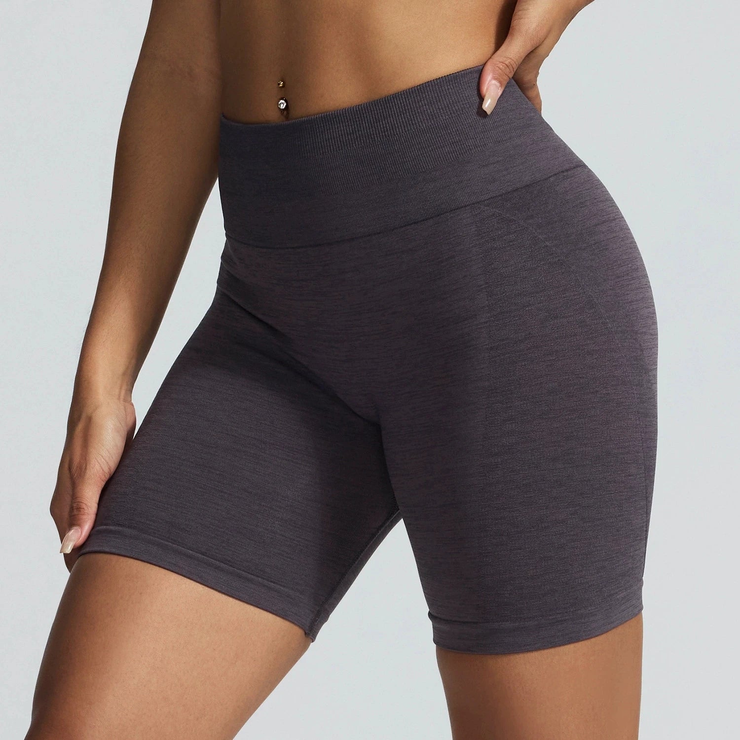 Women Seamless Fast Dry Yoga Shorts
