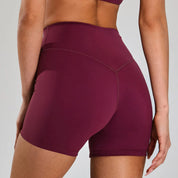 Women's high waisted gym shorts