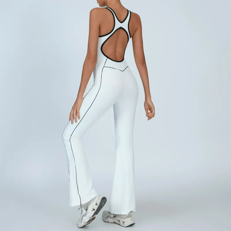 Women's Jumpsuit Yoga Set