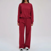 2 piece Women's Yoga Sweater and sweats set