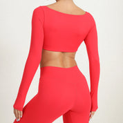 Crop Tops Yoga T-shirt