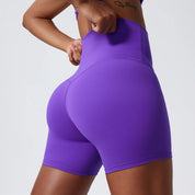 Women's High Waist Sports Shorts