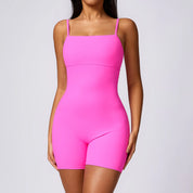 Women's Yoga Fitness Romper Set