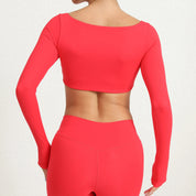 Crop Tops Yoga T-shirt