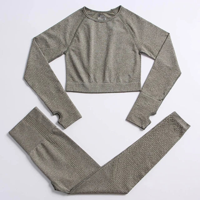 Seamless Yoga Fitness Suit