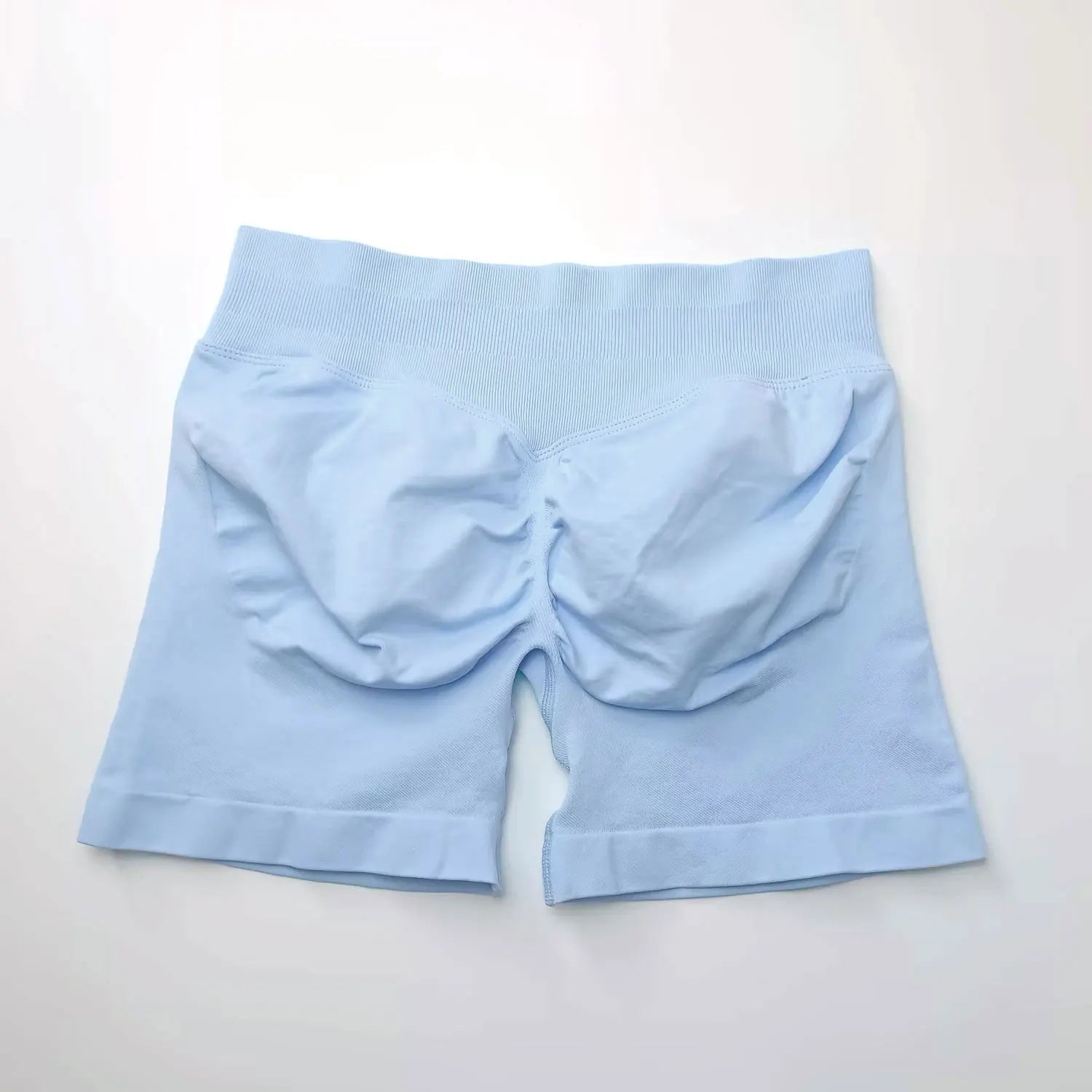 Women's low ribbed gym shorts