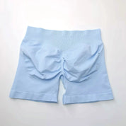 Women's low ribbed gym shorts