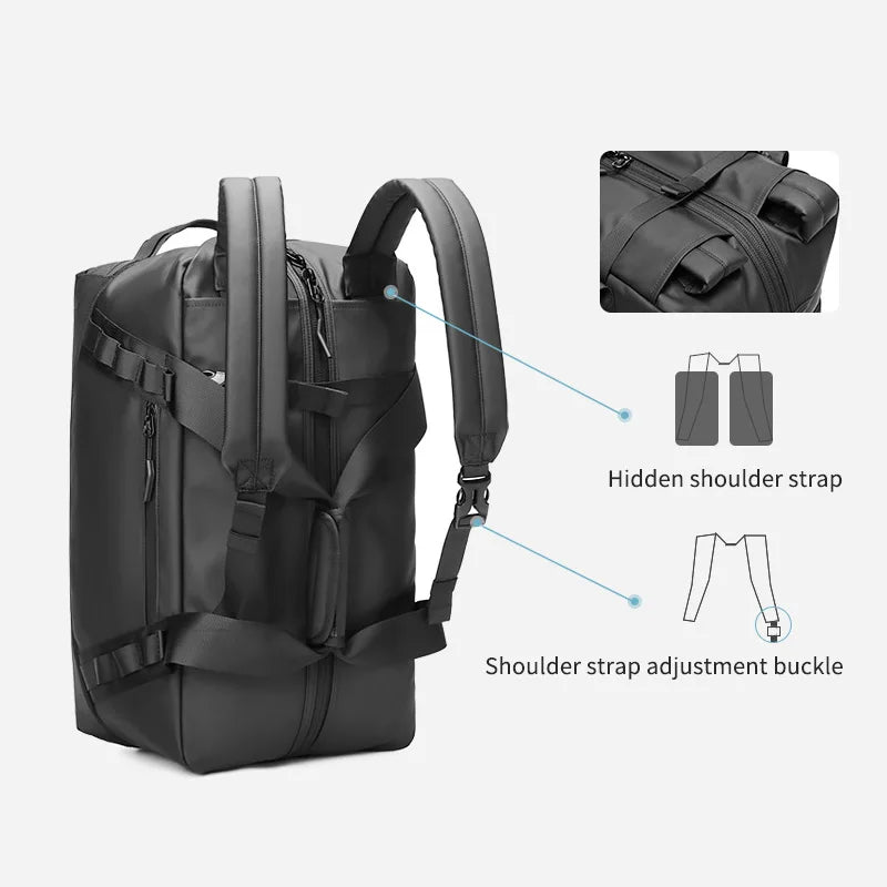 Auxxilus Hybrid Duffle Gym Bag