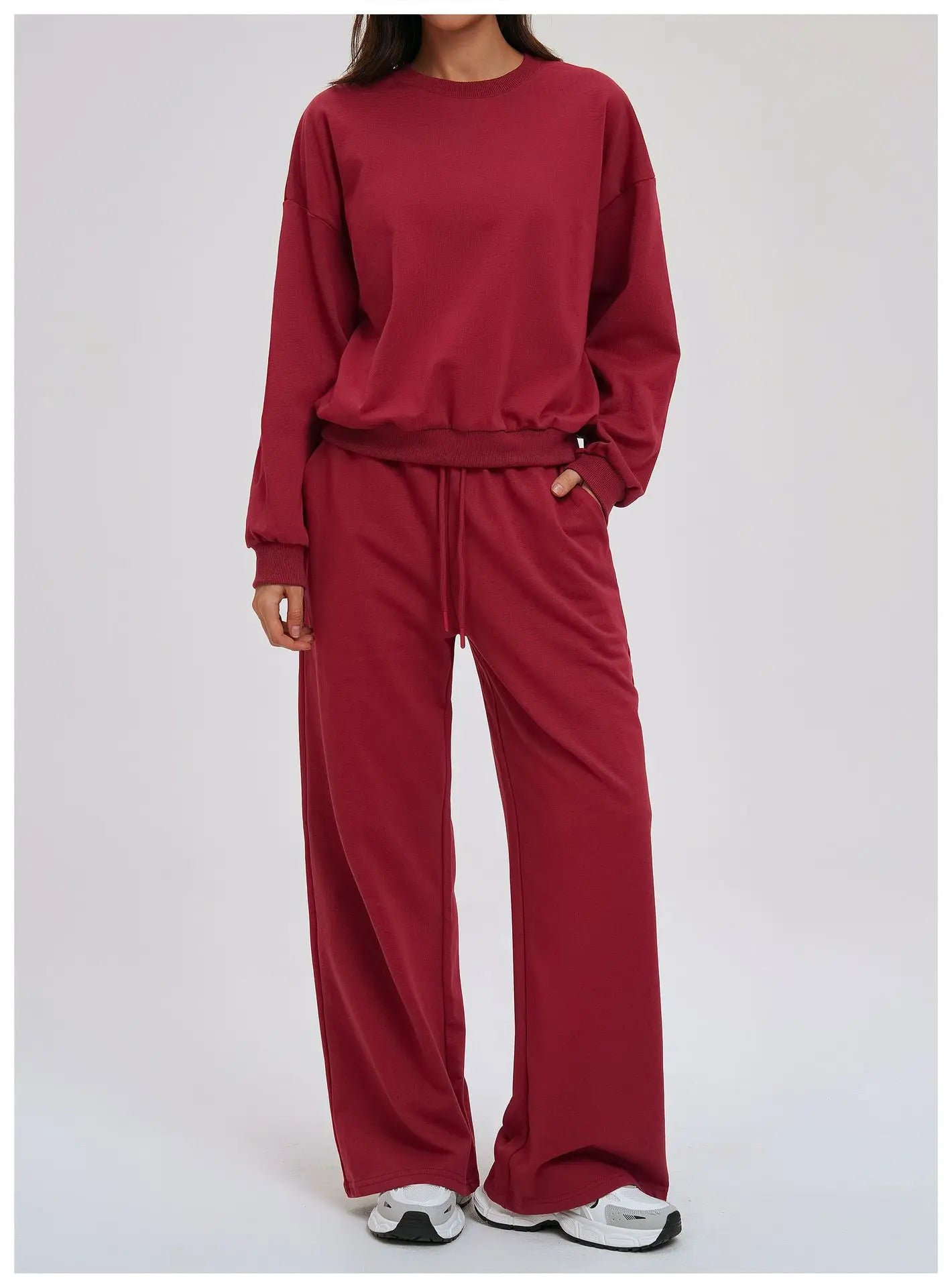 2 piece Women's Yoga Sweater and sweats set