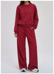2 piece Women's Yoga Sweater and sweats set
