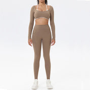 2PCS Women Tracksuit Yoga Set