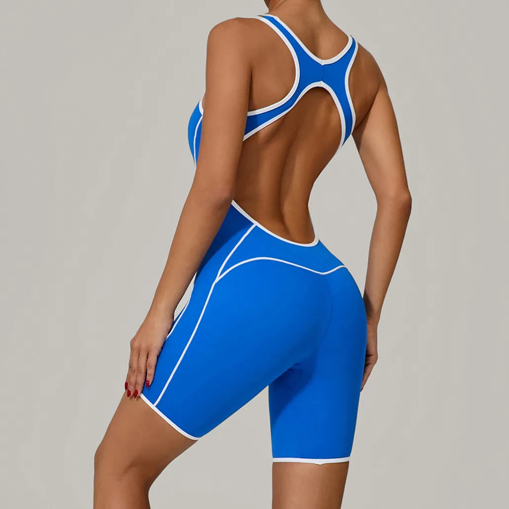 Women's Jumpsuit Yoga Set