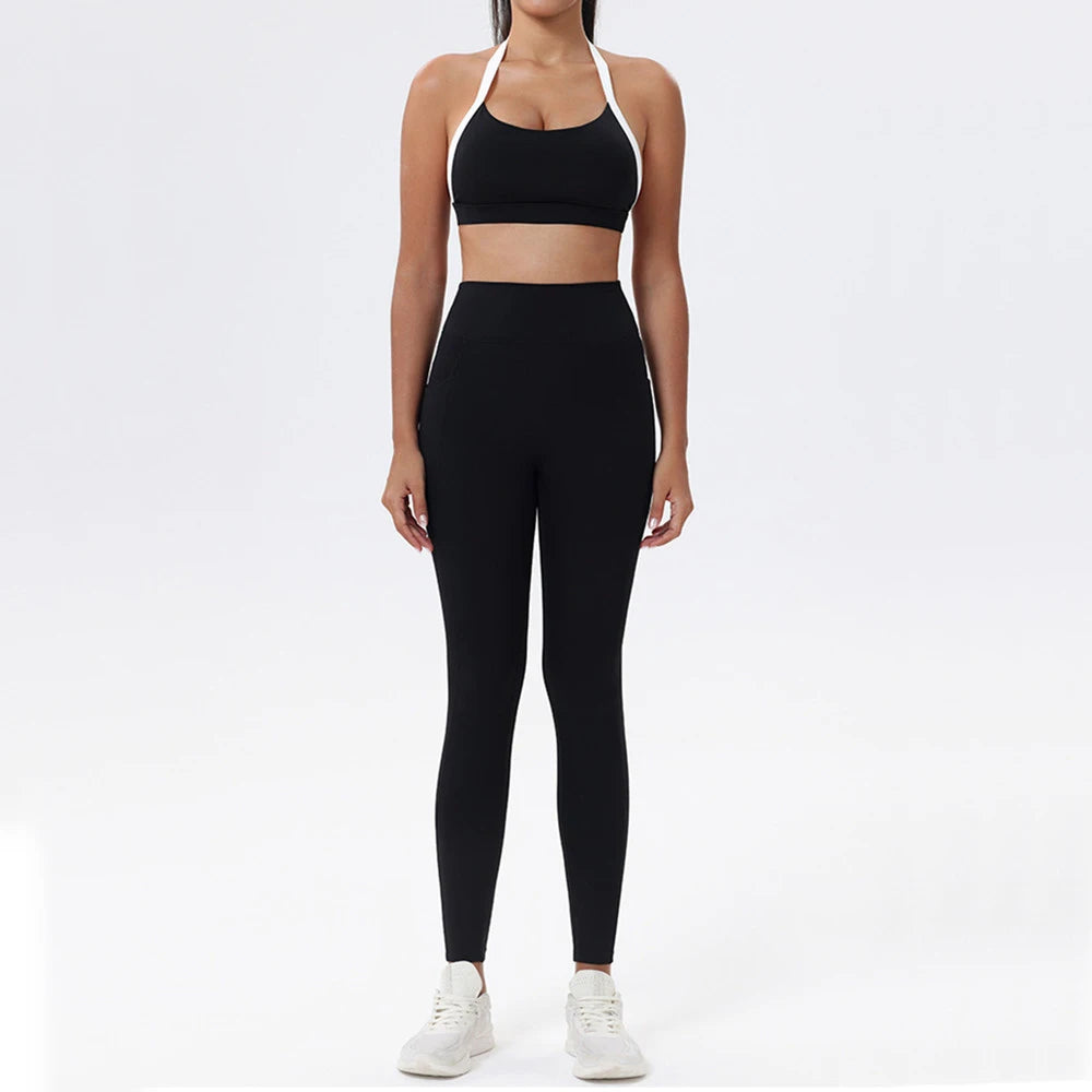 2PCS Women Tracksuit Yoga Set