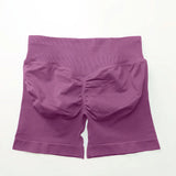 Women's low ribbed gym shorts