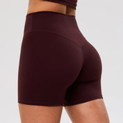 Women's high waisted gym shorts