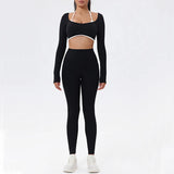 2PCS Women Tracksuit Yoga Set