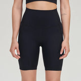 Hight Waist Yoga Gym Shorts With Pocket