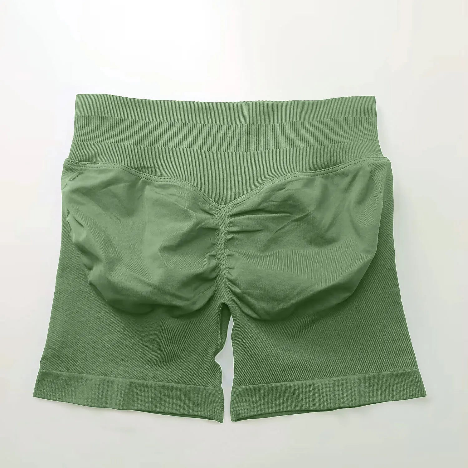 Women's low ribbed gym shorts