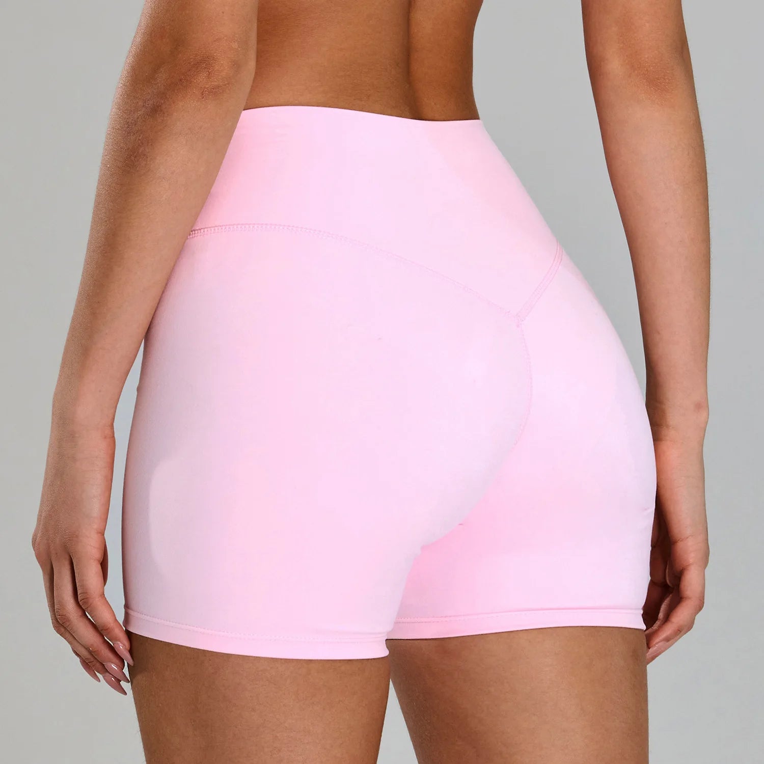 Women's high waisted gym shorts