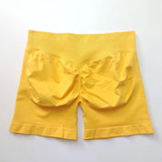 Women's low ribbed gym shorts