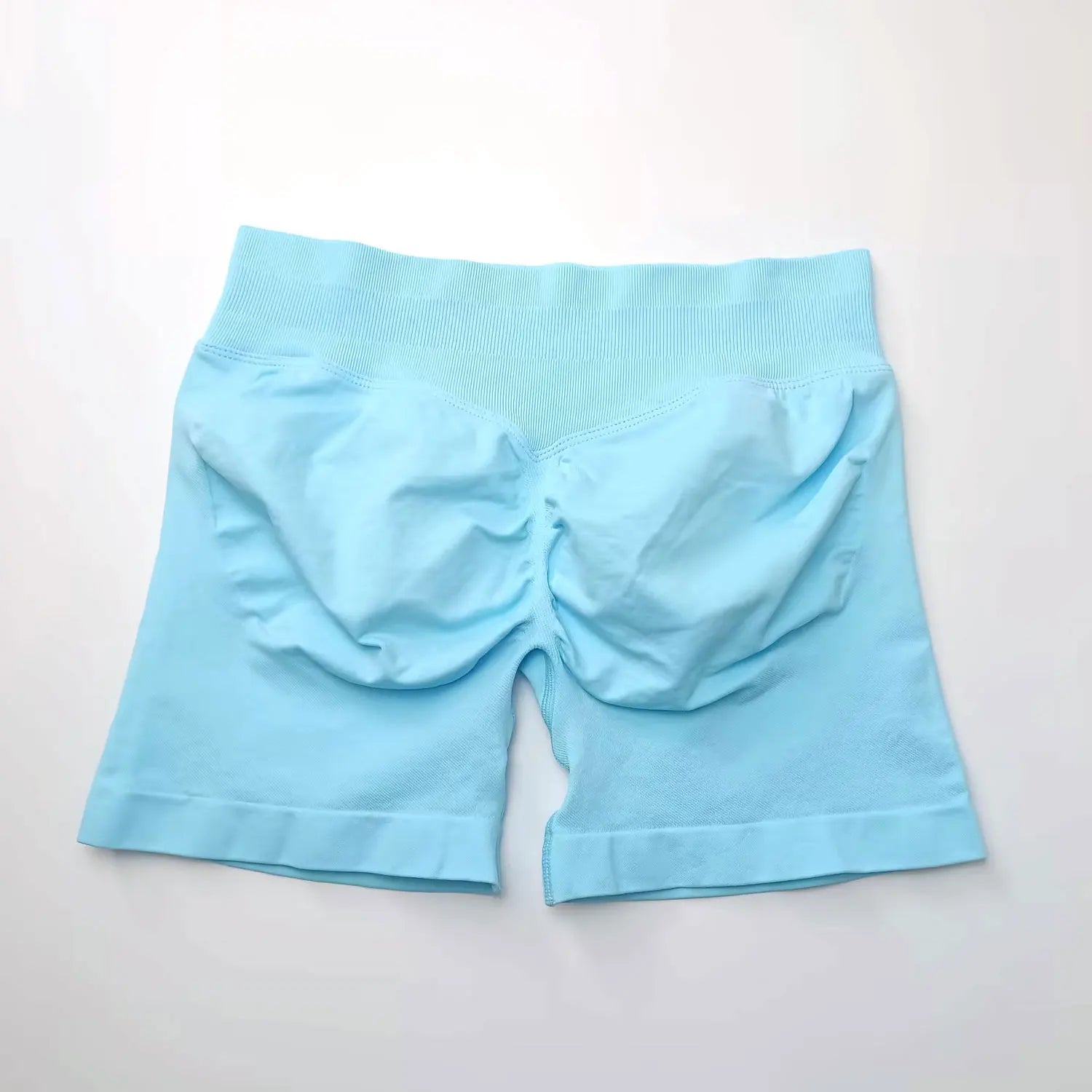 Women's low ribbed gym shorts