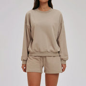 2 piece Women's Yoga Sweater and sweats set