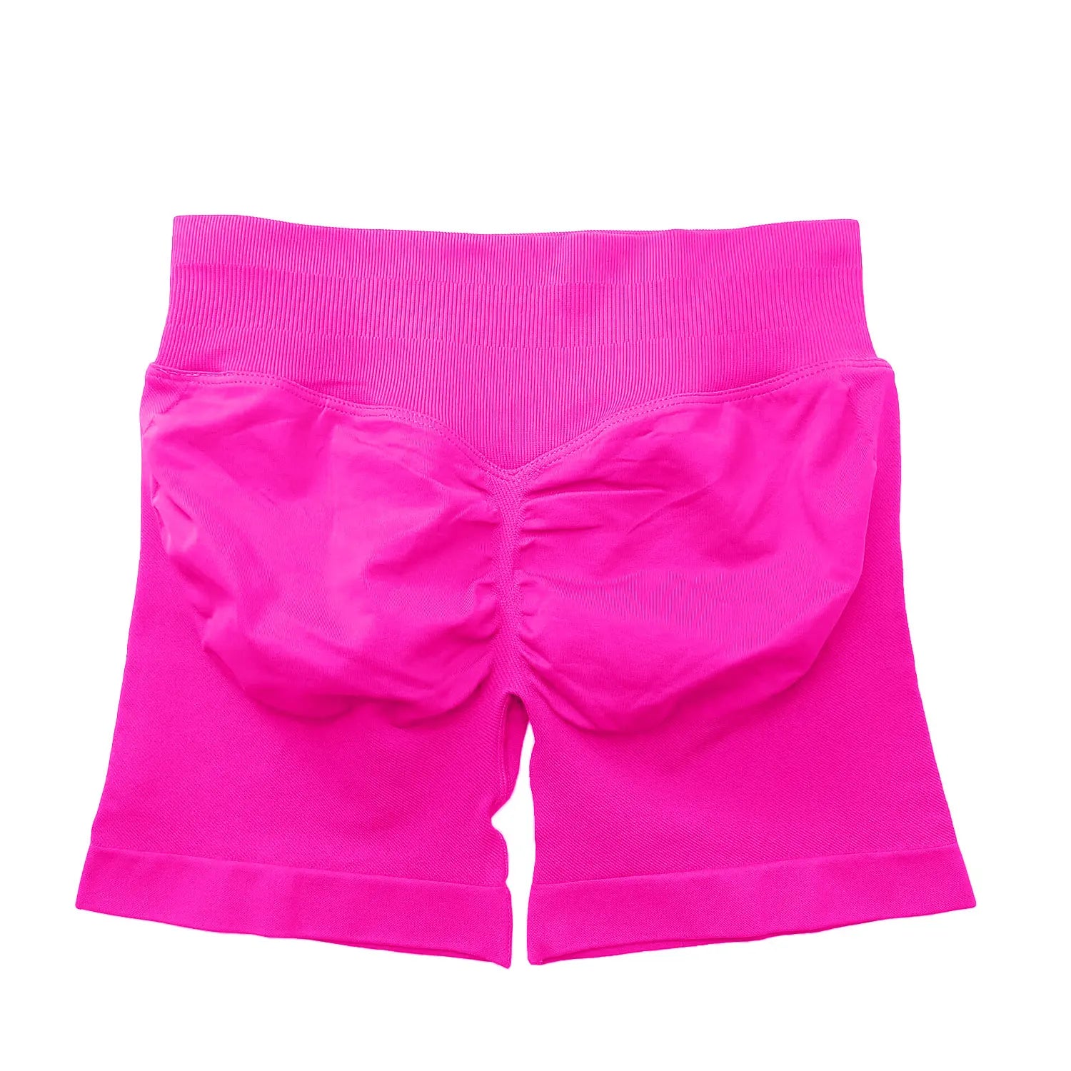 Women's low ribbed gym shorts