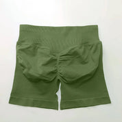 Women's low ribbed gym shorts