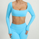 Crop Tops Yoga T-shirt