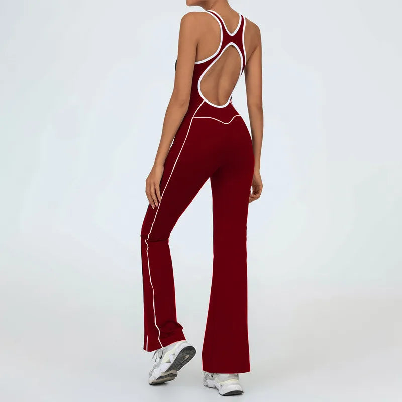 Women's Jumpsuit Yoga Set