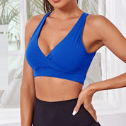 Women's tank top sports bra