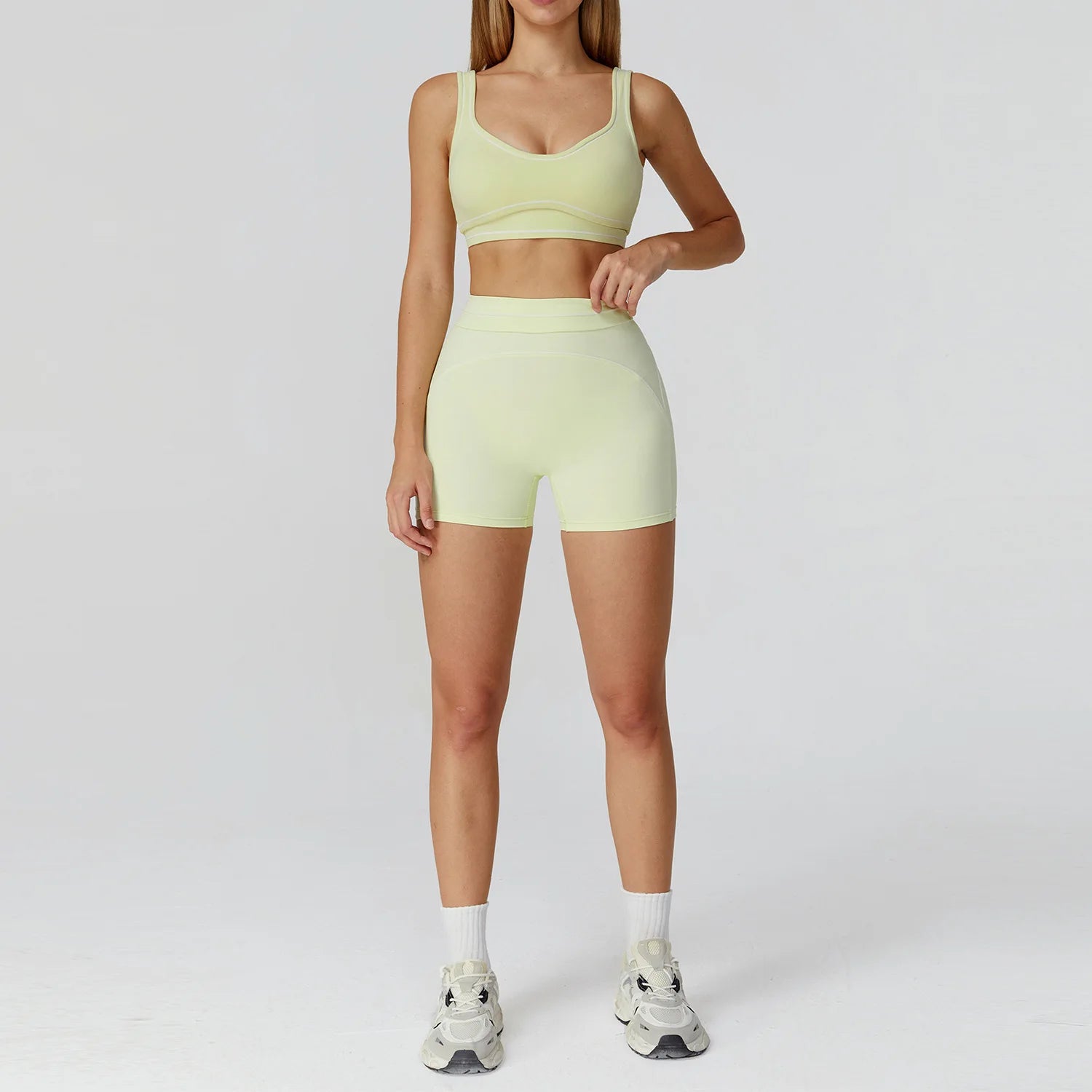 2Pcs Yoga Set Fitness Set