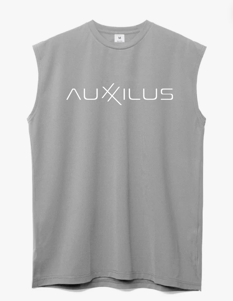 Auxxilus Mesh angle cut stringer Tank Top