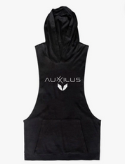 Auxxilus Fitness Hooded Tank Top Vest Stringer