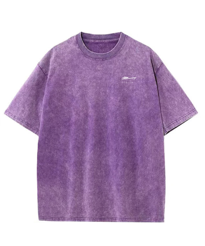 Auxxilus Oversize Acid wash vintage short sleeve
