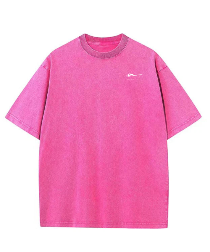 Auxxilus Oversize Acid wash vintage short sleeve