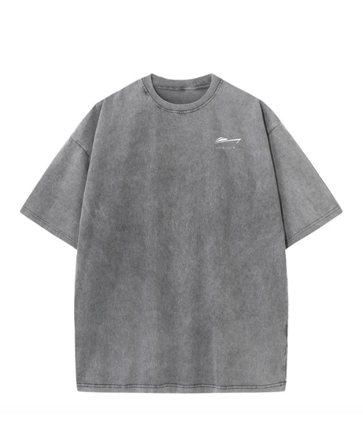 Auxxilus Oversize Acid wash vintage short sleeve