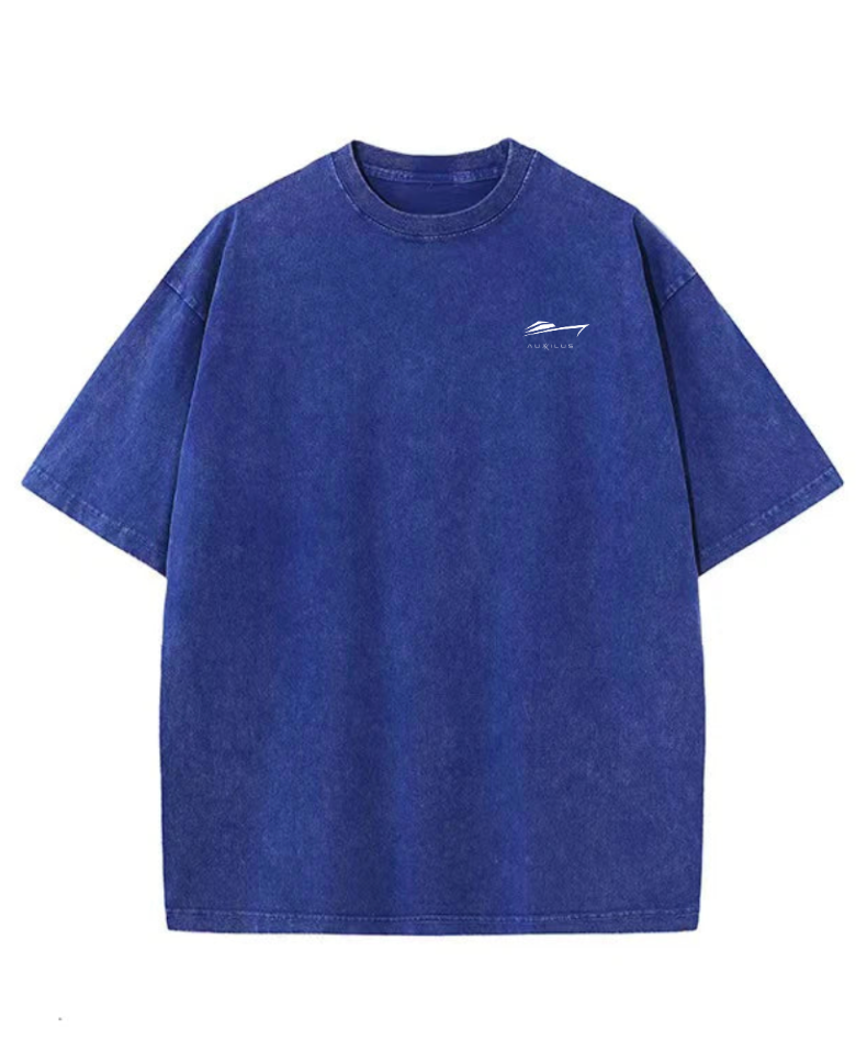 Auxxilus Oversize Acid wash vintage short sleeve