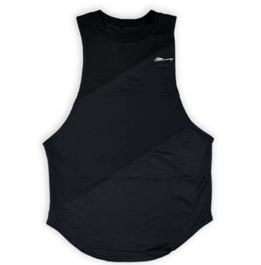 Hooded stringer tank top