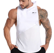 Hooded stringer tank top