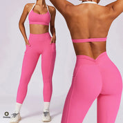 2PCS Women Tracksuit Yoga Set